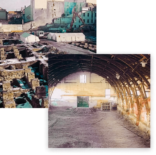 The EPD-PALLADIUM commercial center is a modern building that boasts an almost thousand-year pedigree.